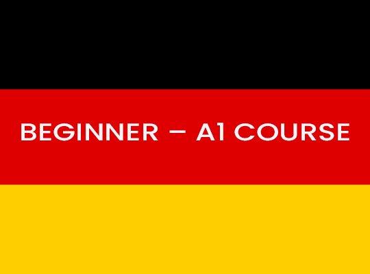 Beginner – A1 Course