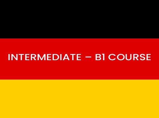 Intermediate – B1 Course